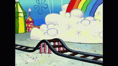 People Riding Roller Coaster With My Life GIF