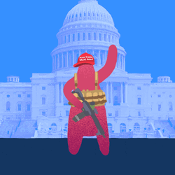 People's Riot Over Ballots GIF
