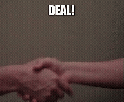 People Shaking Hands Deal GIF