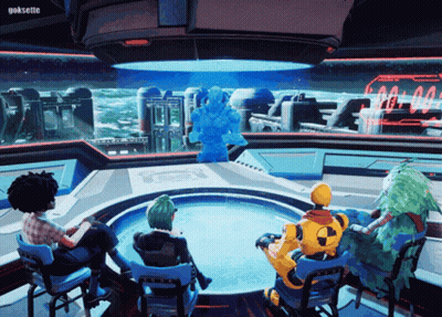 People Sitting Around Table Goksette GIF