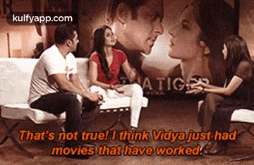 People Sitting On Couch Talking GIF