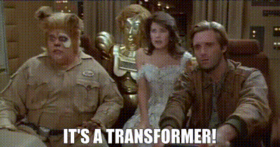 People Sitting With It's A Transformer GIF