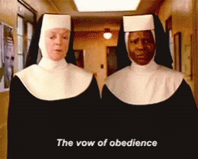 People Standing And Looking At Each Other GIF