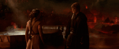 People Standing In Confetti Room GIF