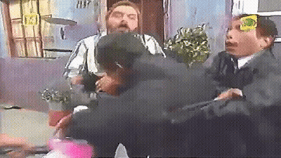 People Talking Around Table GIF