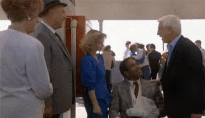 People Talking In Crowded Room GIF