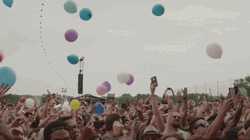 People Throwing Balloon