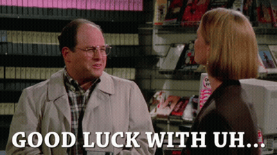 People Walking Down Hallway Wishing You Luck GIF