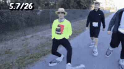 People Walking Path 5.7/26 GIF