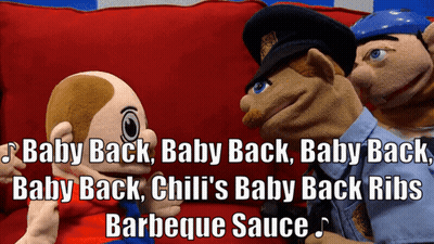People Walking There Is Chili's Down That Hole GIF