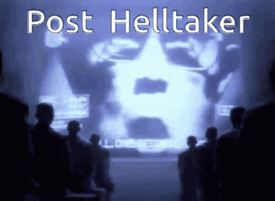 People Watching Post Helltaker Screen GIF