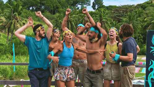 People With Arms In The Air GIF
