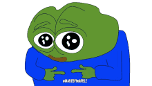 Pepe Frog Meme Cute Face Pretty Please GIF