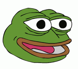 Pepe Frog Switching Facial Expression GIF