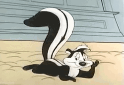 Pepe Le Pew Chill Relax Time GIF