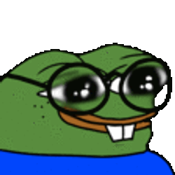 Pepe Nerd Sticker GIF