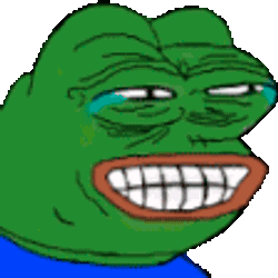 Pepe Not Funny Sticker GIF