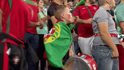 Pepe Portugal Football Champion Fans Reaction GIF