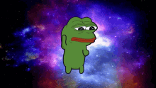 Pepe The Frog Dance Sad Galaxy
