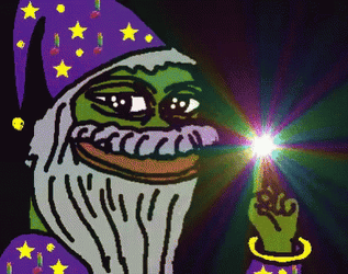 Pepe The Frog Performing Magic Meme GIF