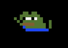 Pepe The Frog Pixel Dab