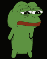 Pepe The Frog Sad