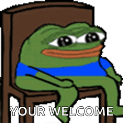 Pepe The Frog Sitting Chillin GIF