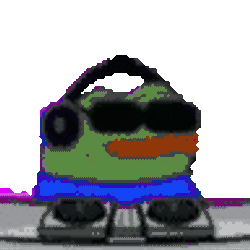 Pepenet Dj Pepecoin Sticker GIF