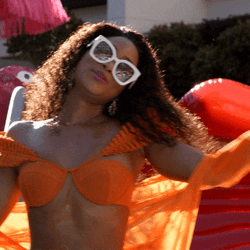 Pepi Sonuga Nasty Girl In Orange GIF