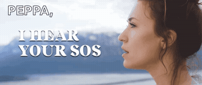 Peppa I Hear Your Sos Poster Woman GIF