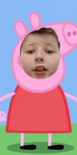 Peppa Pig Face App Meme GIF