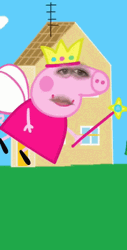 Peppa Pig Fairy Wings Meme GIF
