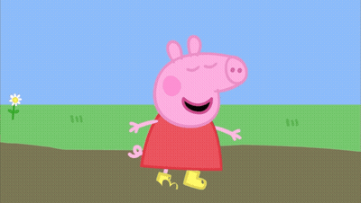 Peppa Pig Jumping GIF