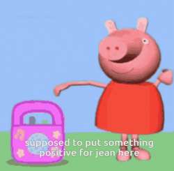Peppa Pig Positive Vibes Dancing Meme GIF