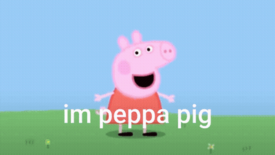 Peppa Pig Saying Im Peppa Pig GIF