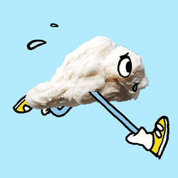 Peppy Cloud Coming In Hot GIF