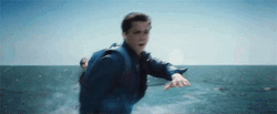 Percy Jackson Floating On Water GIF
