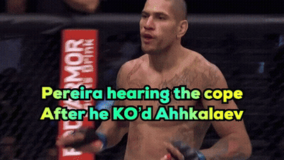 Pereira Hearing The Cope After He Ko 'D Ahkolaev GIF