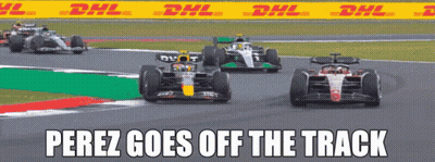 Perez Goes Off Track Meme Race Car GIF