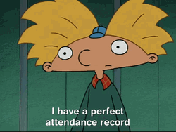 Perfect Attendance Hey Arnold Nicksplat GIF