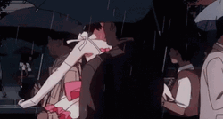 Perfect Blue Skip Walking Anime GIF
