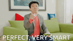 Perfect Very Smart Steven He GIF