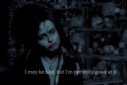 Perfectly Good Bellatrix Lestrange GIF