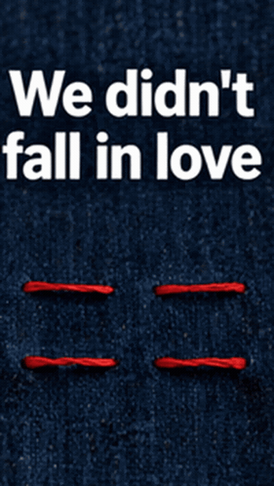 Perfectly Patched Poster With Red Patch GIF
