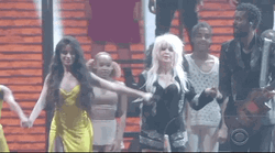 Performers Bow Down Together GIF