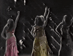 Performing At Stage Tina Ike Turner With Girls GIF