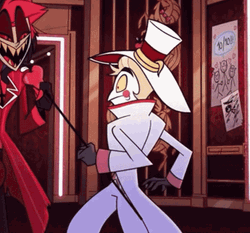 Performing Lucifer Hazbin Hotel  GIF