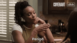 Period Hand Motion Meme GIF