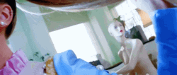 Perrie Edwards Showing Off Pony Tail GIF