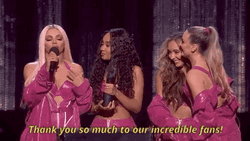 Perrie Edwards Wearing Pony Tail At Brit Awards GIF